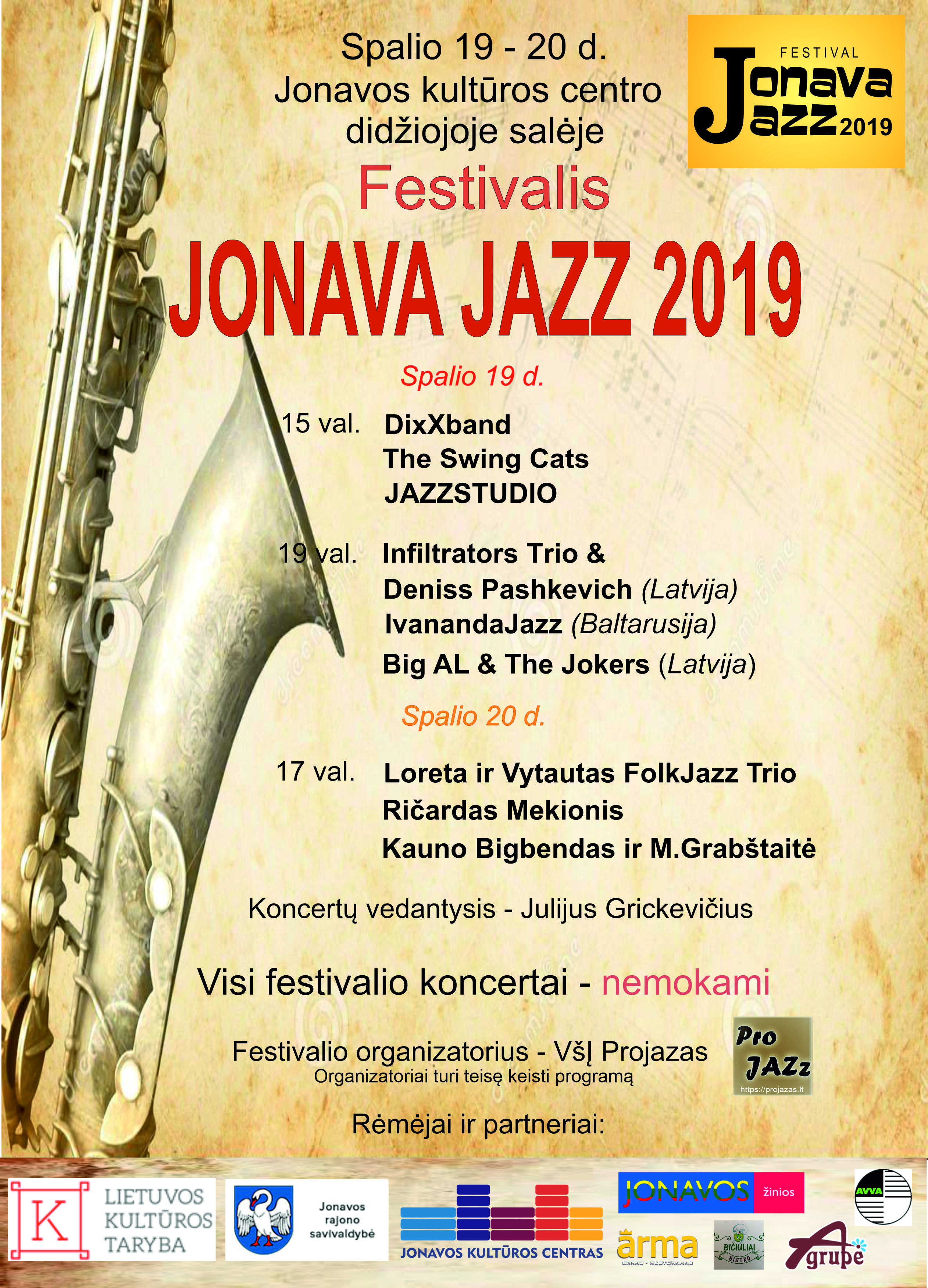 JONAVA JAZZ 2019 afiša+ JONAVA JAZZ 2019 afiša+