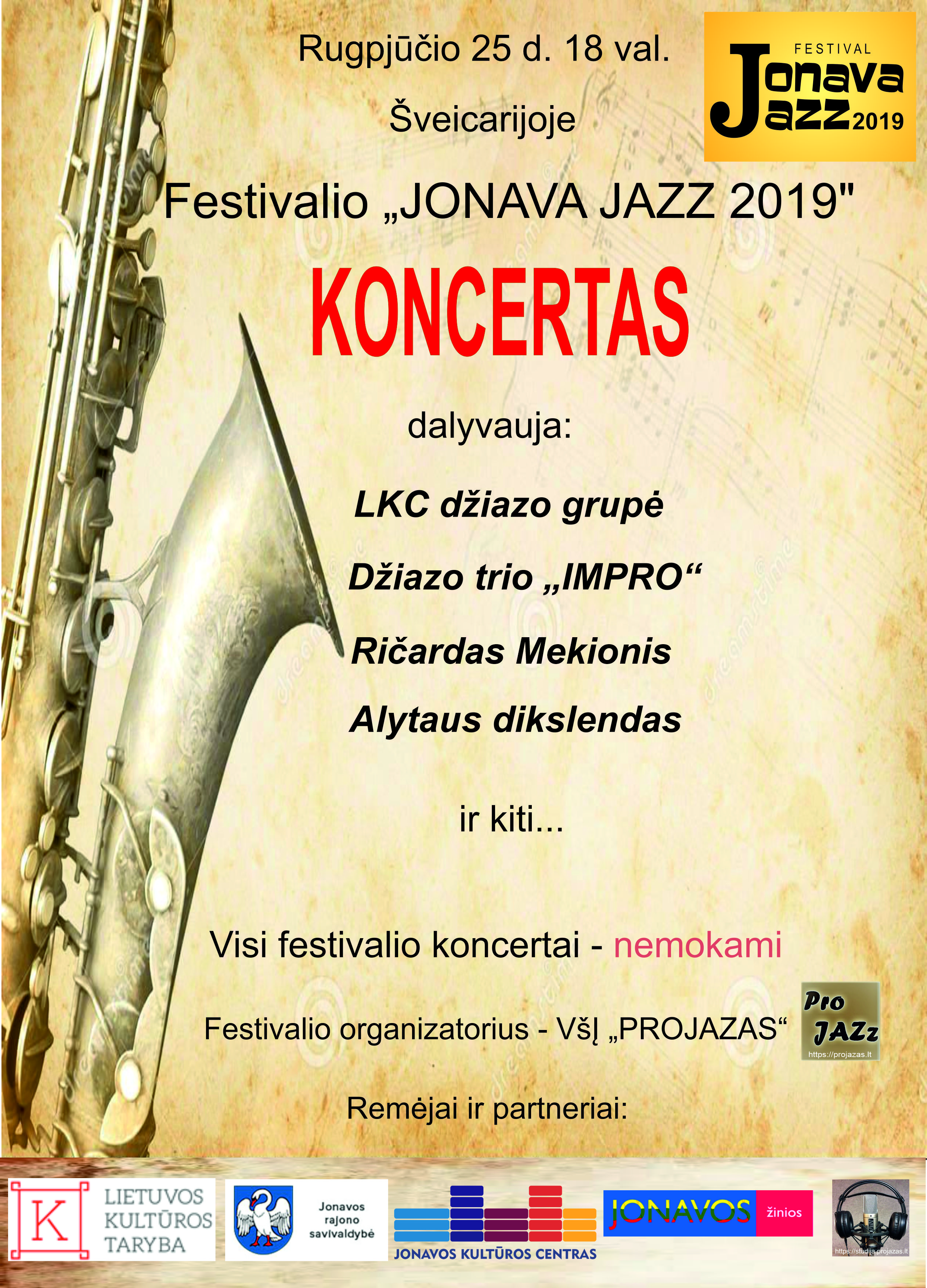 JONAVA JAZZ 2019 Šveicarija(curves)